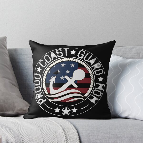 Item preview, Proud Coast guard Mom Usa Emblem Flag  designed and sold by Smix Pixels.