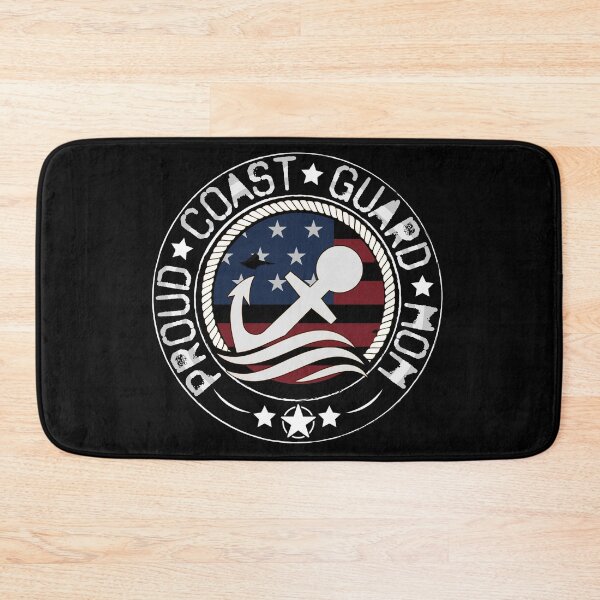 Item preview, Proud Coast guard Mom Usa Emblem Flag  designed and sold by Smix Pixels.
