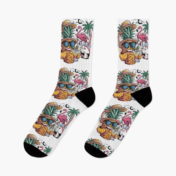 Item preview, Summer vibes design chill out pineapple palm designed and sold by Newhyperion.