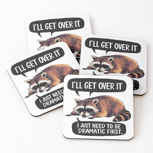 Item preview, Funny Dramatic Raccoon designed and sold by SharpPenguin.