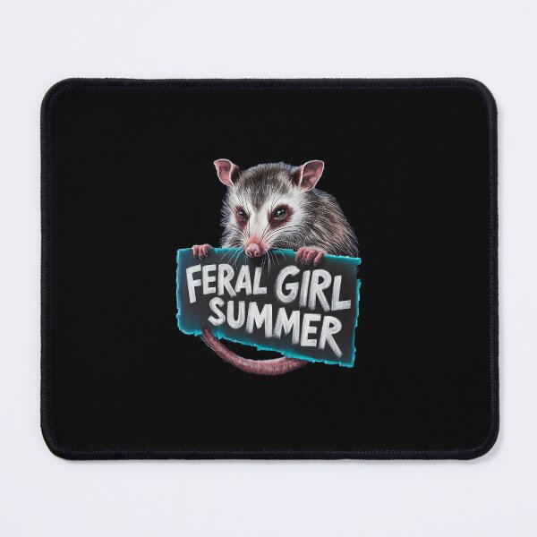 Item preview, Feral Girl Summer Possum Meme designed and sold by box-artshop.