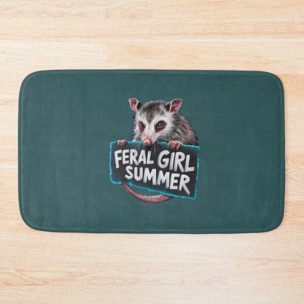 Item preview, Feral Girl Summer Possum Meme designed and sold by box-artshop.