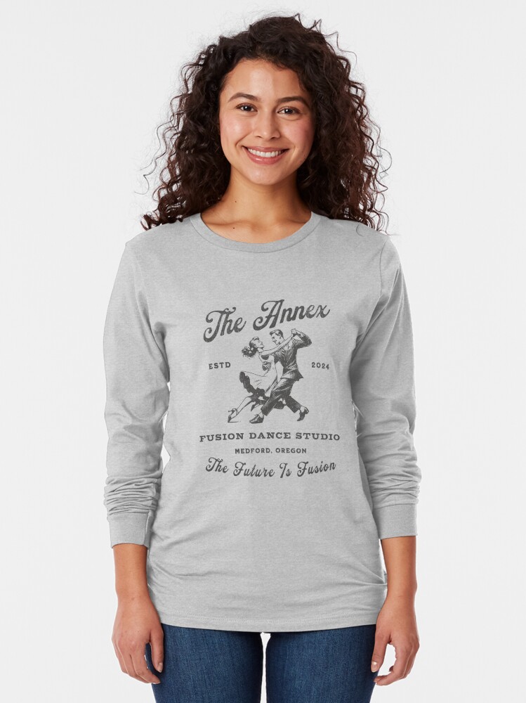 Thumbnail 2 of 5, Long Sleeve T-Shirt, The Annex Vintage Logo designed and sold by TheAnnexStudio.