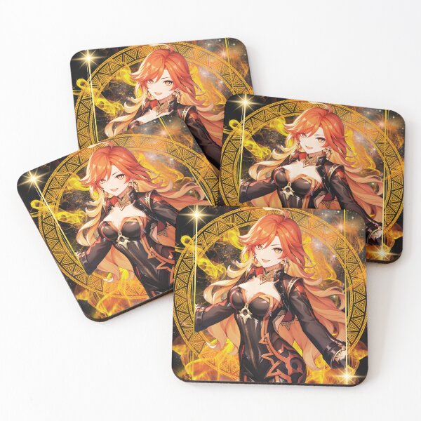 Item preview, Mavuika Pyro Archon Genshin Impact Waifu designed and sold by SegaJenkins.