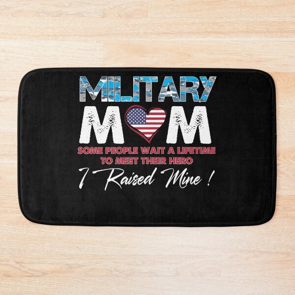 Item preview, Military Mom I Raised My Own Hero Us Heart Flag  designed and sold by Smix Pixels.