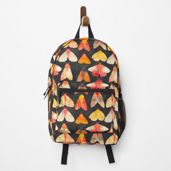 Item preview, Ink moths on black, large print designed and sold by Artlizzard.