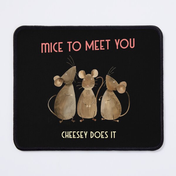 Item preview, Mice to Meet You (Cheesey Does It) designed and sold by spookyfroot.