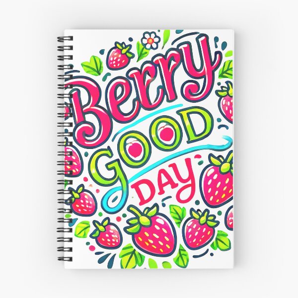 Aperçu de l'œuvre Berry Bonne journée Bonne conception joyeuse créée et vendue par NoCompetition.