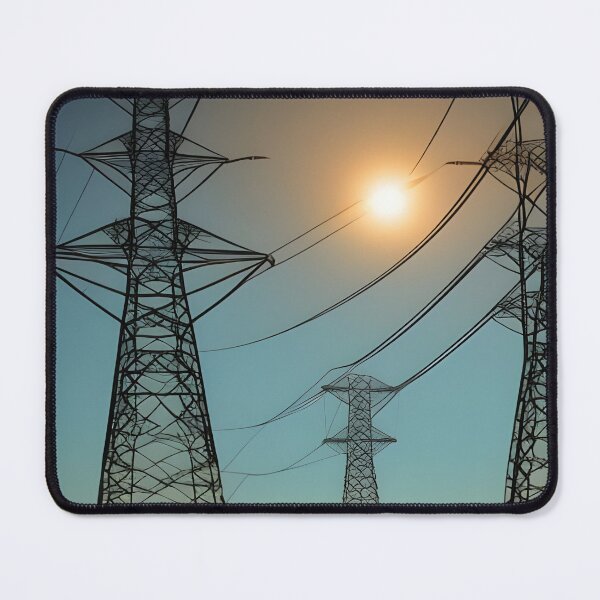 Item preview, Hazy Sky Pylons designed and sold by pinkal.