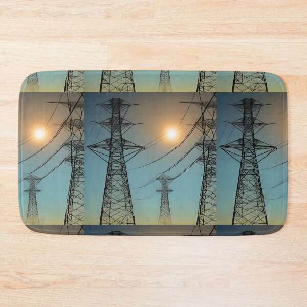 Item preview, Hazy Sky Pylons designed and sold by pinkal.
