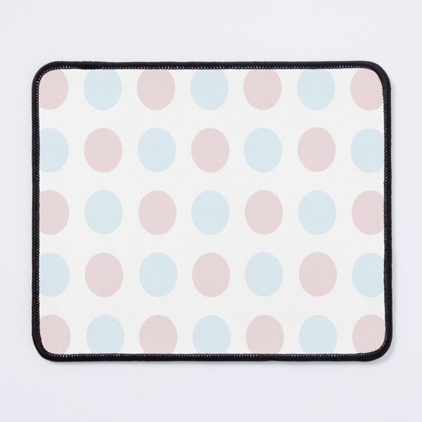 Item preview, PALE BLUE, PALE PINK and WHITE Symmetrical POLKA DOTS  designed and sold by RachelMacht.