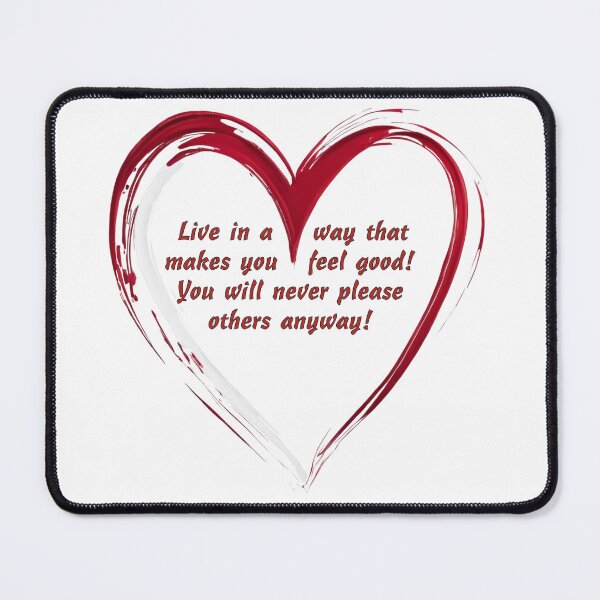 Item preview, A heart with life advice designed and sold by TeeTemptation.