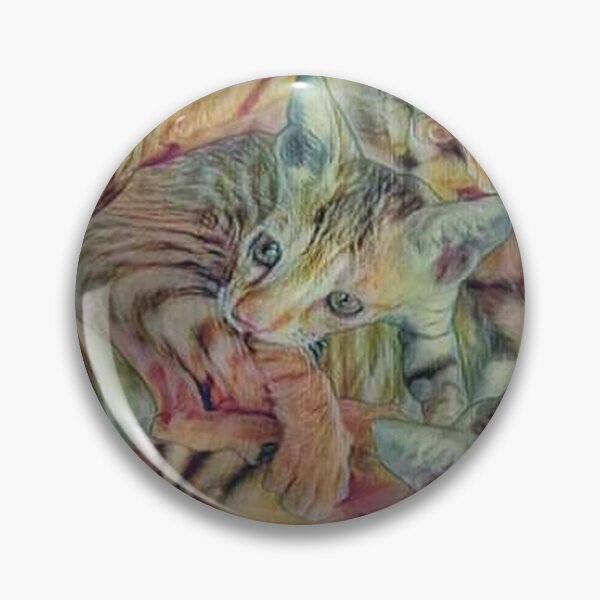 Item preview, Seamless pattern Custom Cat Multicolor Design in green shade designed and sold by Mashupcreativecommons.