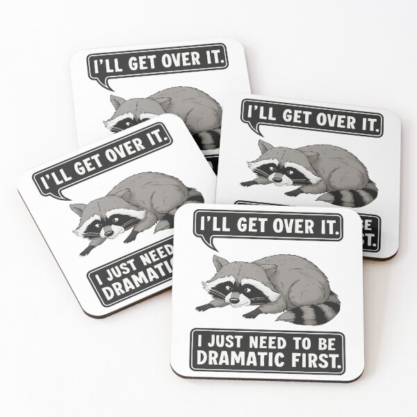 Item preview, Dramatic Raccoon Humor designed and sold by SharpPenguin.