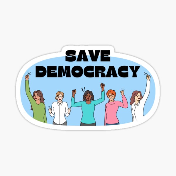 Artikel-Vorschau von Rettet die Demokratie! Rettet die Menschen! Rettet die Nation!, designt und verkauft von SoniyaArt !.
