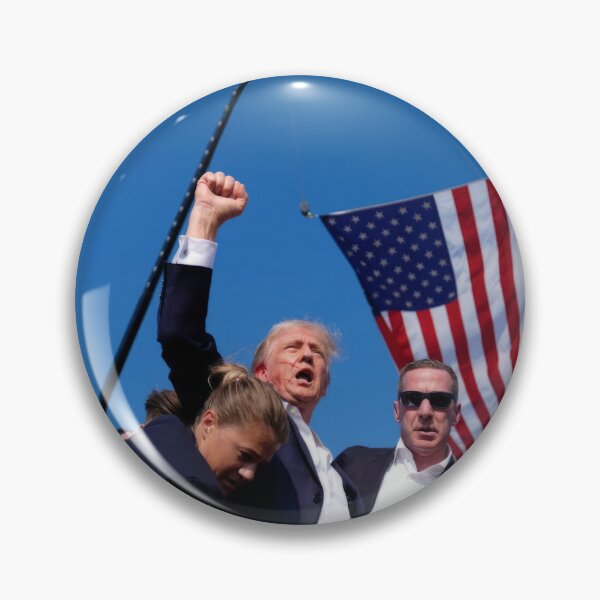 Item preview, Donald Trump assassination attempt (in color) designed and sold by GorArt1.