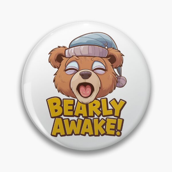 Item preview, Sleepy Bear Bearly Awake!  designed and sold by JPees.