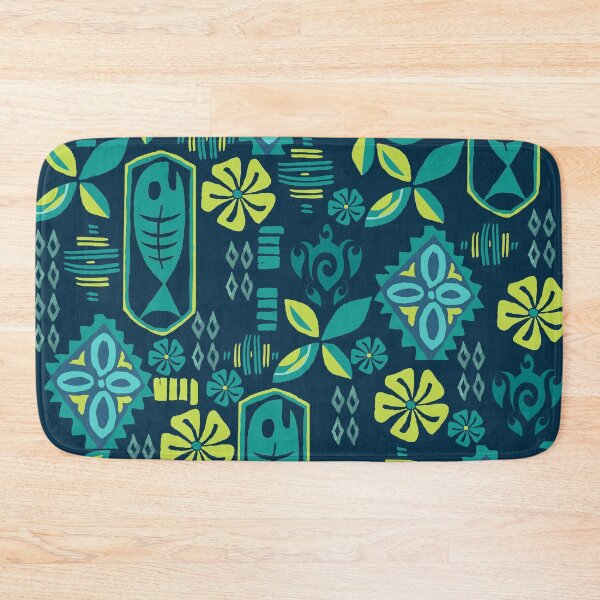 Item preview, Hawaiian Icons in Seafoam Blue designed and sold by J Marielle Designs.