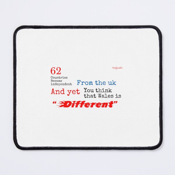 Item preview, Wales is not “different designed and sold by Political Stickers.