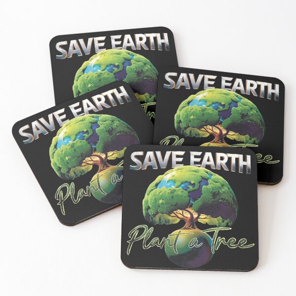Item preview, Save Earth - Plant a Tree designed and sold by pixelated_echoes.
