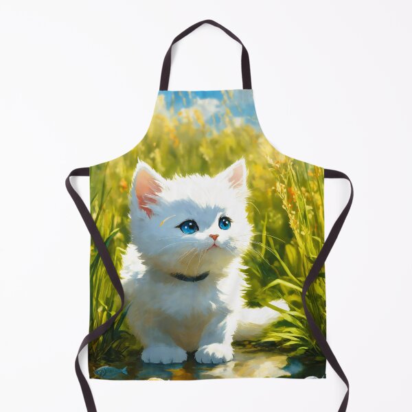 Item preview, white kitte designed and sold by Mooo6.