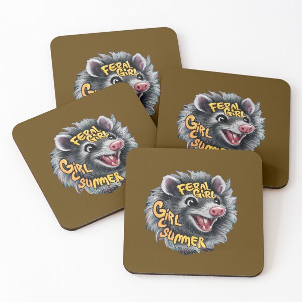 Item preview,  Feral Girl Summer Possum Meme designed and sold by box-artshop.