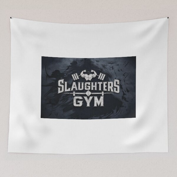 Item preview, Slaughters Gym: Ultimate Fitness Warrior Design designed and sold by Colorful-Garden.
