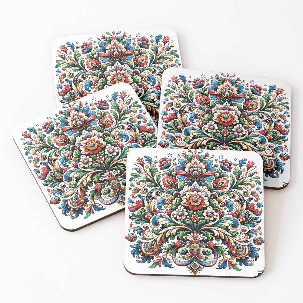 Item preview, Coasters (Set of 4) designed and sold by PixelStyleShop.