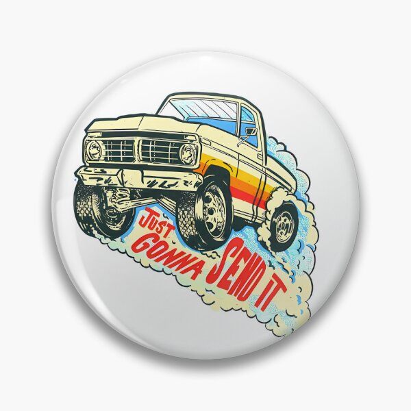 Item preview, Vintage Truck 'JUST GONNA SEND IT designed and sold by derricwise.