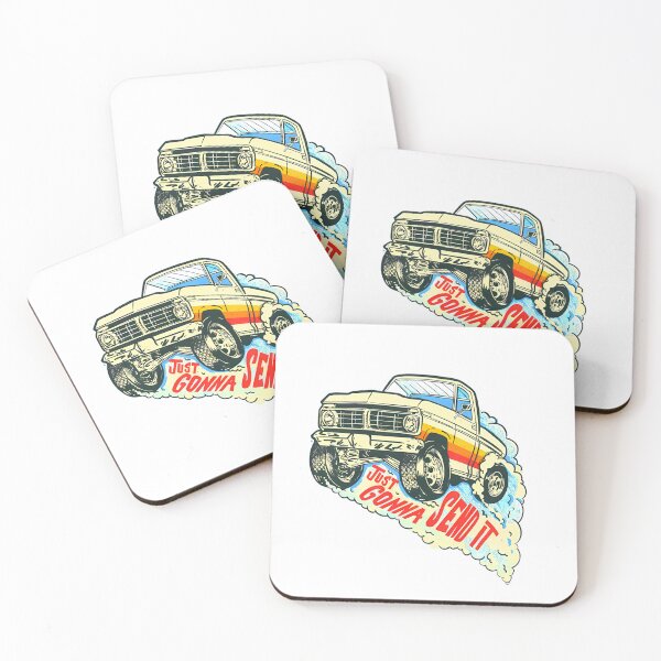 Item preview, Vintage Truck 'JUST GONNA SEND IT designed and sold by derricwise.
