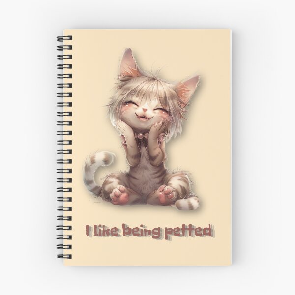 Item preview, I like being petted, cute cat girl, cute sweety designed and sold by silent-violin.