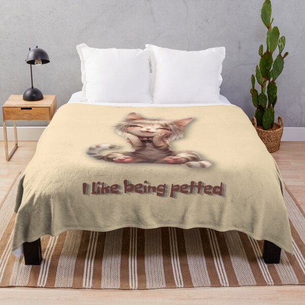 Item preview, I like being petted, cute cat girl, cute sweety designed and sold by silent-violin.