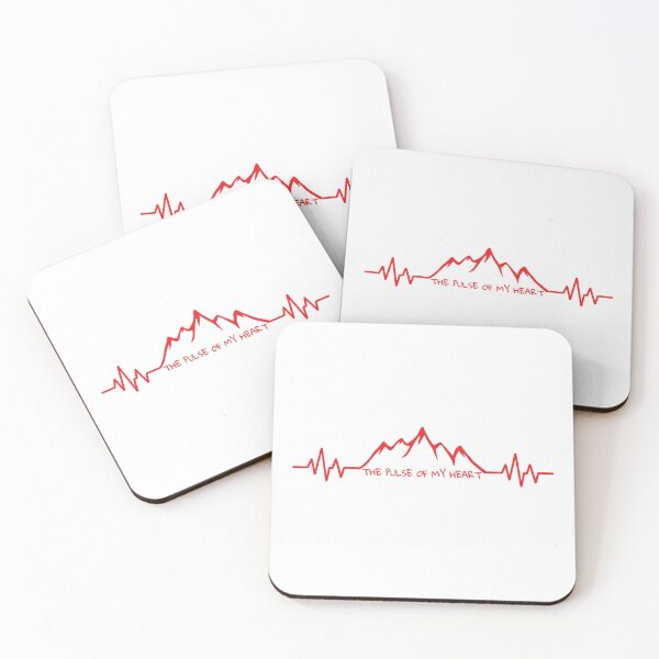 Item preview, Mountains - The Pulse of My Heart designed and sold by ArtYourStyle.
