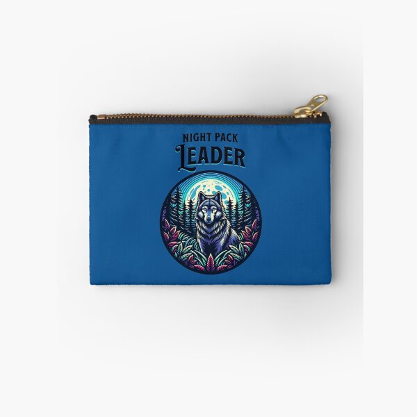 Item preview, Wolf And Full Moon Night Pack Leader designed and sold by RockBeeDesigns.