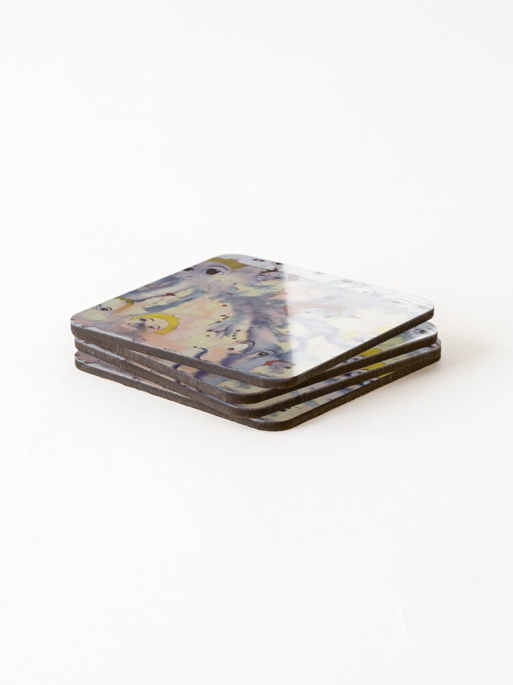 Thumbnail 4 of 5, Coasters (Set of 4), Untitled. designed and sold by Rorschach68.