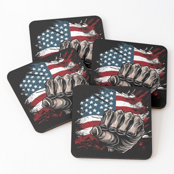 Item preview, America Fist! designed and sold by AIStudioProject.