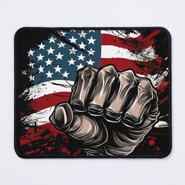 Item preview, America Fist! designed and sold by AIStudioProject.