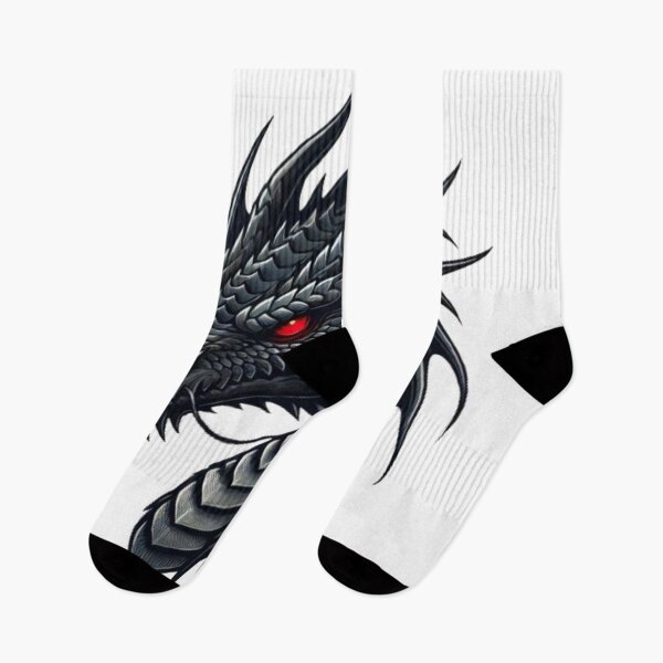 Item preview, Fierce Black Dragon Head designed and sold by NattyGe.