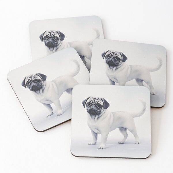 Item preview, Proud Pug Illustraton designed and sold by Roxane Bay.