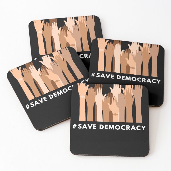 Item preview,  save democracy vote blue proud republican designed and sold by GaliaTati.