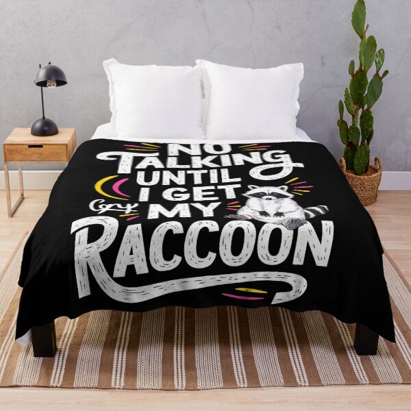 Item preview, Raccoon Lover's Motto designed and sold by SharpPenguin.