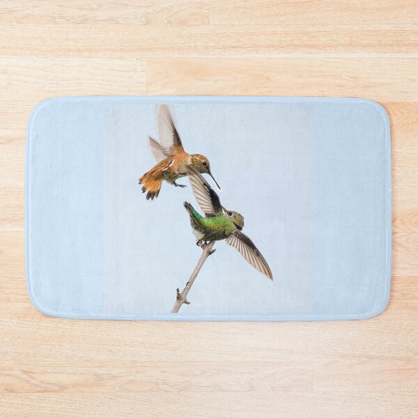 Item preview, Rufus and Anna's Hummingbirds Facing Off designed and sold by CarolM.