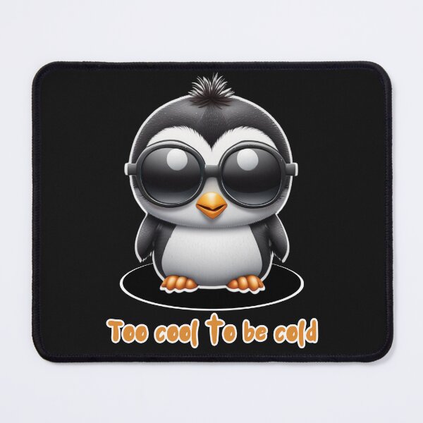 Item preview, Funny animal - Too cool to be cold for penguin lovers  designed and sold by penguinarchives.