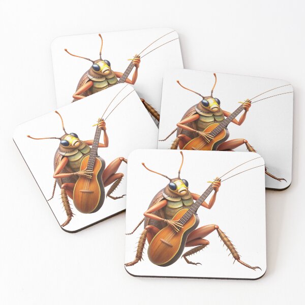Item preview, Cockroach playing guitar designed and sold by zangess1.