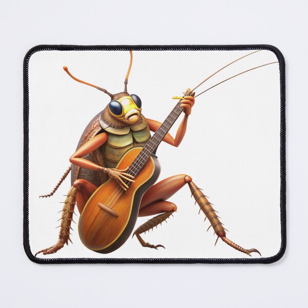 Item preview, Cockroach playing guitar designed and sold by zangess1.