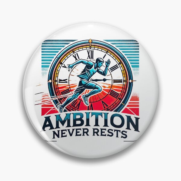 Item preview, Ambition never rests motivational Hard Work success designed and sold by NoCompetition.