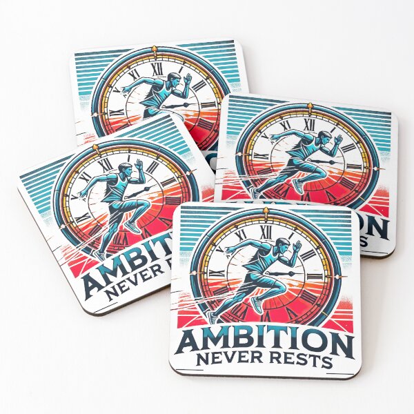 Item preview, Ambition never rests motivational Hard Work success designed and sold by NoCompetition.
