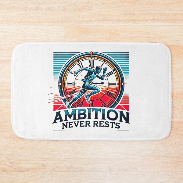 Item preview, Ambition never rests motivational Hard Work success designed and sold by NoCompetition.