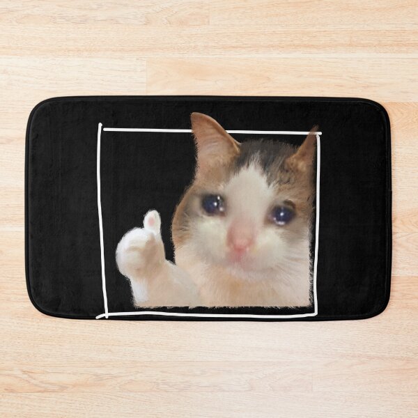 Item preview, I'm Good LOL Crying Cat Thumbs Up Meme Sad Kitty Cry Eyes Funny Memes designed and sold by FranParentUS.
