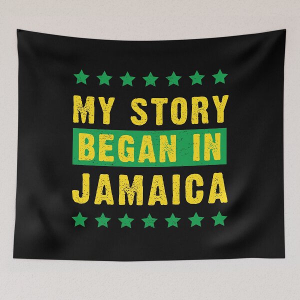Item preview, My Story Began In Jamaica designed and sold by LazyLoungeCo.